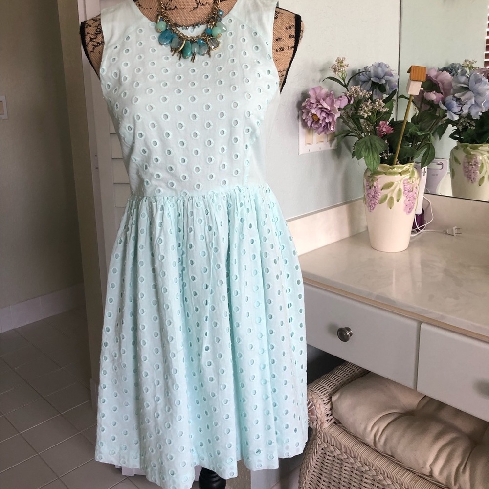 Eyelet Dress xs